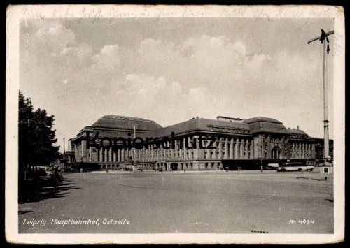 Alte postkarte leipzig - postkarte,