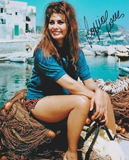 SOPHIA LOREN Original Autogramm signiertes 20x25 Großfoto Top Portrait