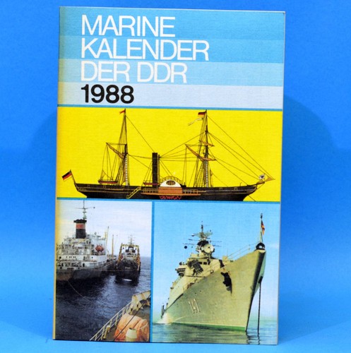 Marinekalender der ddr - ddr, 1988