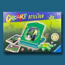 Ravensburger / CreArt Atelier Dinosaurier / 2 Motive & Rahmen / Ausgabe Italien