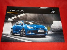 OPEL Astra J GTC OPC Prospekt Brochure Depliant Folleto von Juni 2015