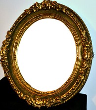 Spiegel oval 1850 mit - oval,ca., 1850,