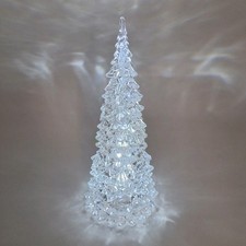 Acryl Tanne mit LED Licht und Timer 23 cm hoch von Formano