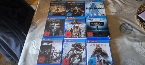 Sony 4 spiele - 9x, ps