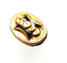 Jugendstil 585 Gold Uhrenkette