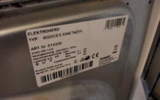 Elektroherd freistehend 60cm Höhe, BREITE 50 cm