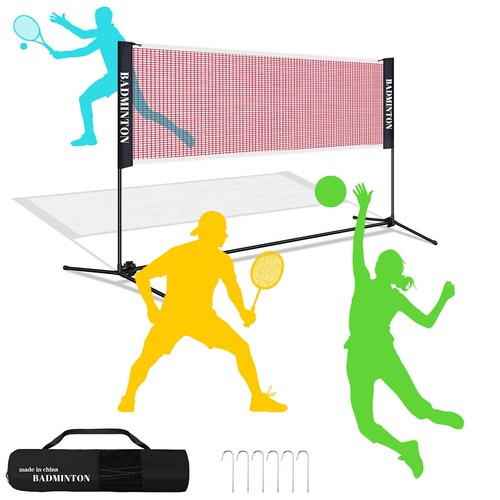 Badminton netz mit ständern - mit,