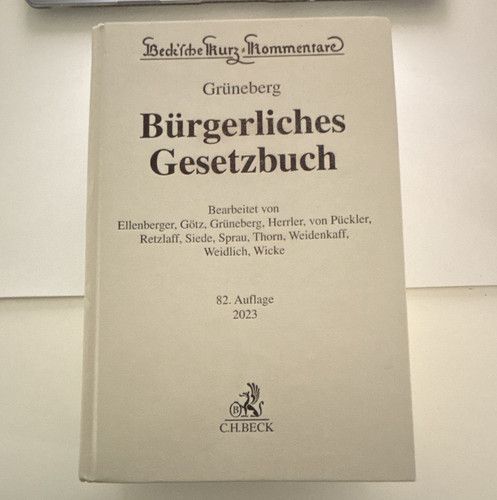 Bürgerliches gesetzbuch - bürgerliches, 82