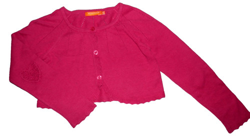 Mädchen-Strick-Jacke-Bolero