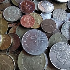 Sammlung , über 100 Münzen