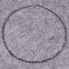 Labradorit Halskette, 925er