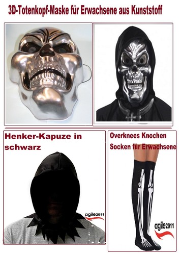 Totenkopf maske halloween - totenkopf,
