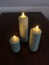 3 Elambia LED-Kerzen mit Timer