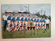 Hertha BSC Berlin , orig. Autogramm  Mannschaftskarte