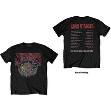 GUNS N' ROSES - Illusion Tour  T-Shirt OFFICIAL MERCHANDISE