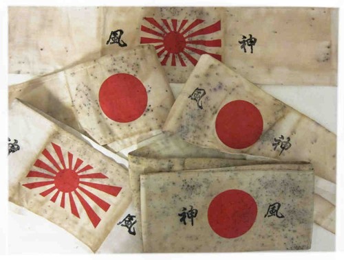 Japanese kamikaze headband ww2 - kamikaze,