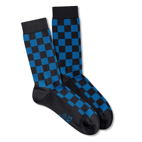 Herrensocken karomuster lustig - herrensocken,