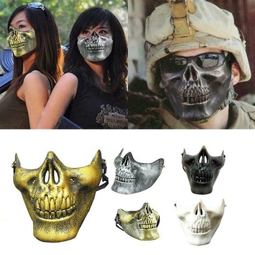 Half skull skelett - skull,