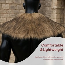 Kunstpelzkragen für Männer