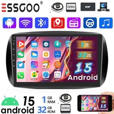 DAB+ Für Mercedes Benz Smart Forfour Fortwo 453 Android 15 Carplay Autoradio GPS