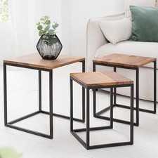 3er Set Beistelltisch ELEMENTS