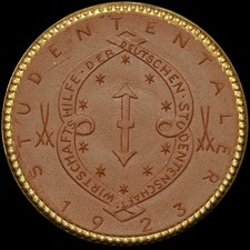 NOTGELD: Studententaler 1923