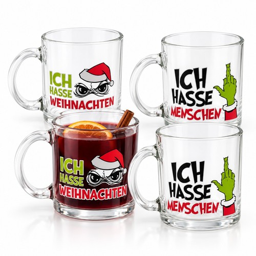 4er set trinkgläser - set,