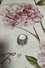 diamonique ring Silber Gr ca17