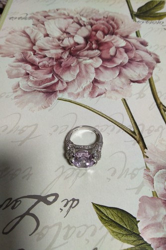 Diamonique ring silber ca17 - silber, gr