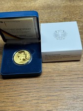 100 Euro Gold BRD  2025 (D) -Aus demLeben eines Taugenichts-  999,9 1/2 Unze