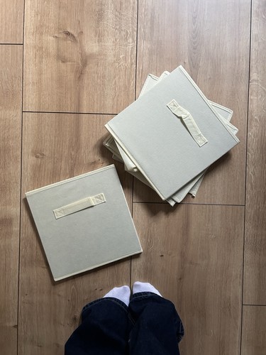 Vier boxen für kallax - boxen, kallax-regal