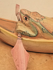 Handgeschnitzte Holzfigur