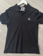 Herren Poloshirt CALVIN KLEIN Collektion schwarz GR.XL