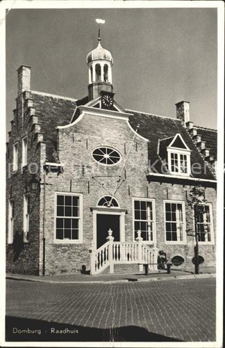 Domburg raadhuis rathaus - raadhuis,