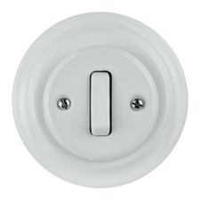 Porzellan Lichtschalter