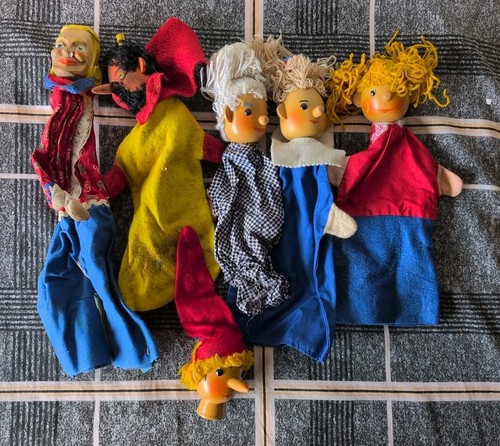 Kasperle theater handpuppen - ,