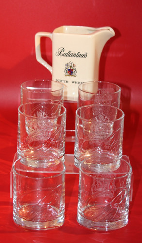 Ballantines whisky gläser 6er - whisky,