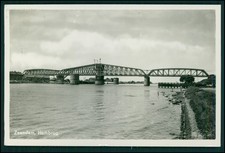 Foto AK - NL Hembrug Zaandam Brücke  -an Frau von Paul Wiehr 1868 † 1942 Kapitän