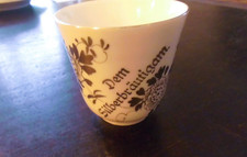Silberhochzeit Tasse Porzellan