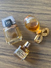 3 Parfum Minis, Elizabeth Taylor, White Diamonds,  Carolinea Herrera & Julie