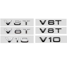 2X Für V10 V8T V6T Schriftzug