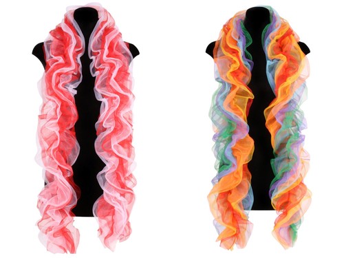 Deluxe boa schal organza - boa,