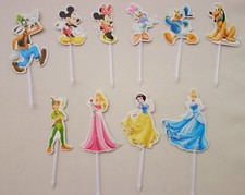 10 x Deko Zahnstocher Disney