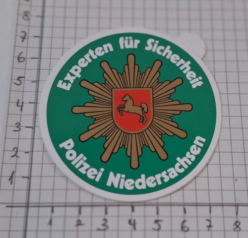 Aufkleber sticker polizei - aufkleber, "polizei