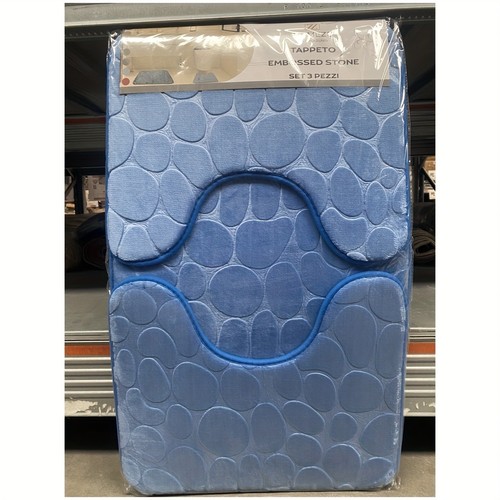 3er set badteppiche farben - set,