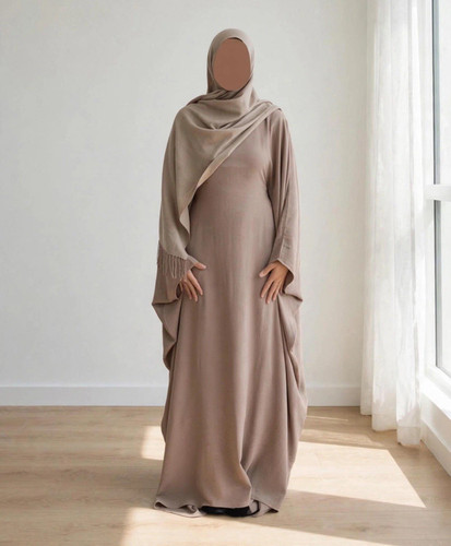 Damen umstands maxikleid beige - damen,