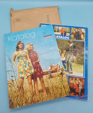 2x DDR CENTRUM Versandhaus Katalog Frühjahr/Sommer Herbst/Winter 1974/75 in OVP!