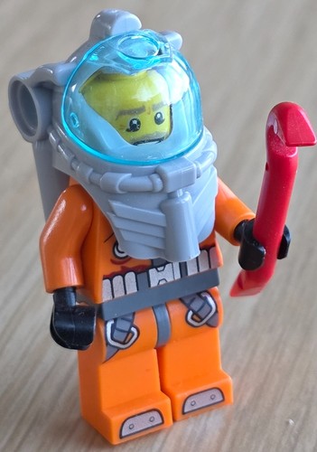 Lego minifigur tiefseetaucher - minifigur,
