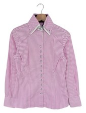 FIOR DA LISO Holzfällerhemd Damen Hemd Gr. DE 36 pink-weiß Casual-Look