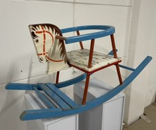 Vintage Schaukelpferd aus den